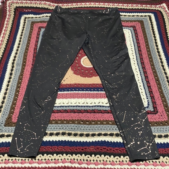 JoyLab Pants & Jumpsuits Joy Lab Space Constellation Black And Gold